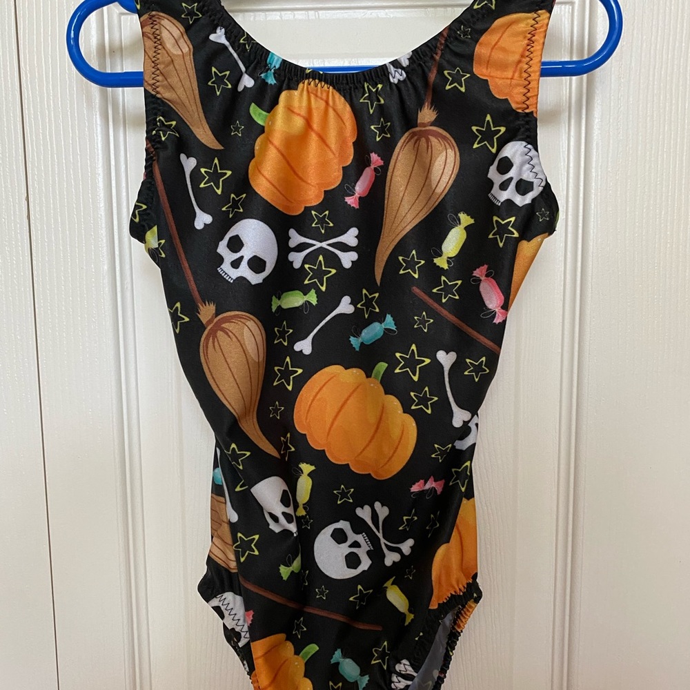 Size 7 Foxy’s Leotards Halloween leotard